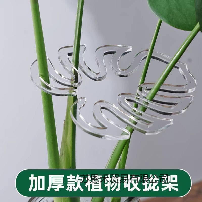Monstera deliciosa support pole, plant support frame, branch gathering rack, plant anti-tipping bracket, green plant fixing tool, flower stand