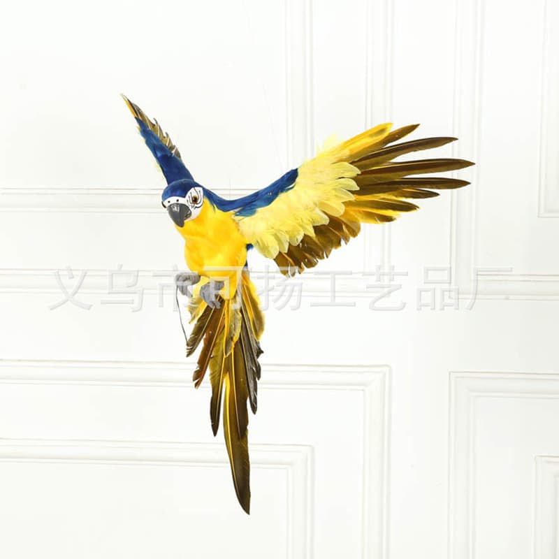 Realistic Parrot Home Decor Ornaments Garden Decoration Spread Wing Parrot Stage Props Direct Sale From Manufacturer