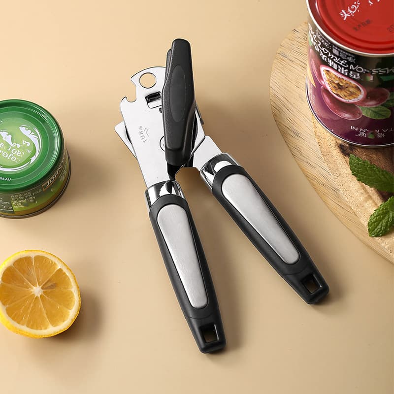 Can opener kitchen gadget, multi-functional easy-open can lid remover, cross-border manual tin can bottle opener