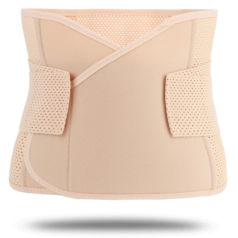 Postpartum Tummy Wrap Strong Waist Shaper Breathable Belly Band Waist Cincher Women's Abdominal Trimmer