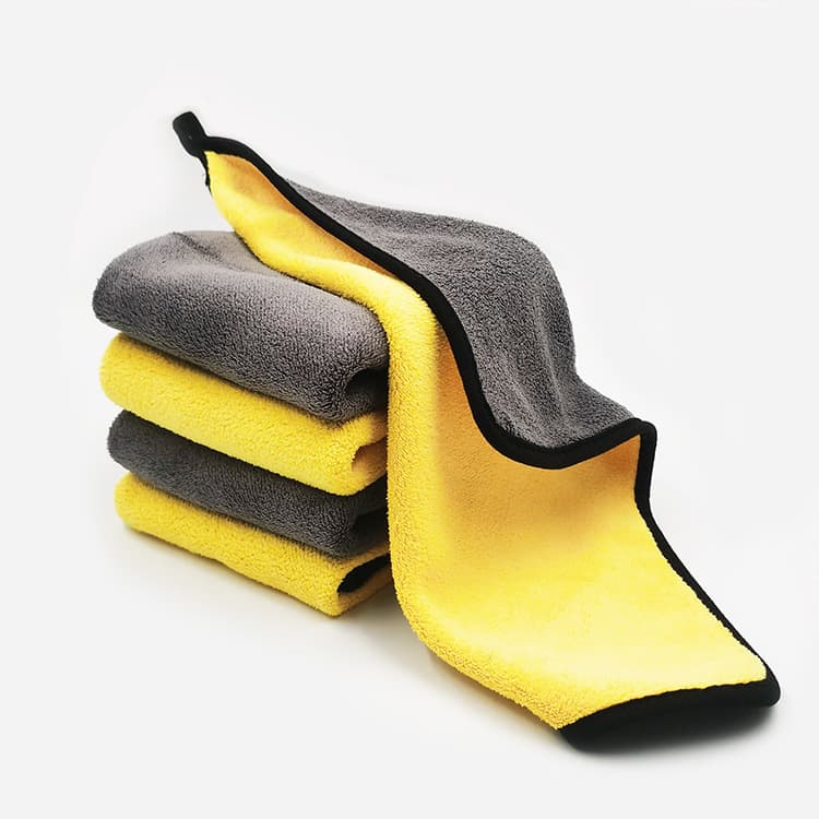 Car wash towel rag, car wipe towel, thick absorbent car wipe, double layer coral velvet car wipe, car towel
