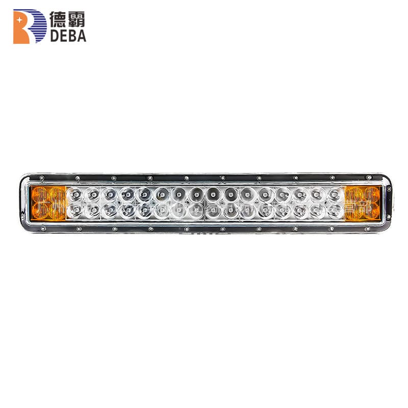Deba Yellow and White Dual Color LED Light Bar 55CM LED Bar Light Strip Light Off-Road Vehicle Light