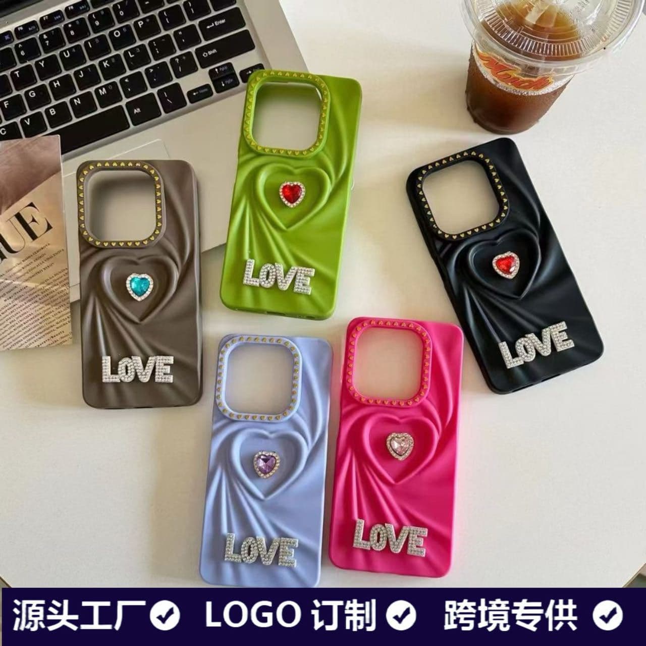 3D Pattern Apple iPhone 16 Pro Phone Case Accessory Ins Style Matte Small Fragrance Style Premium Feel 11case