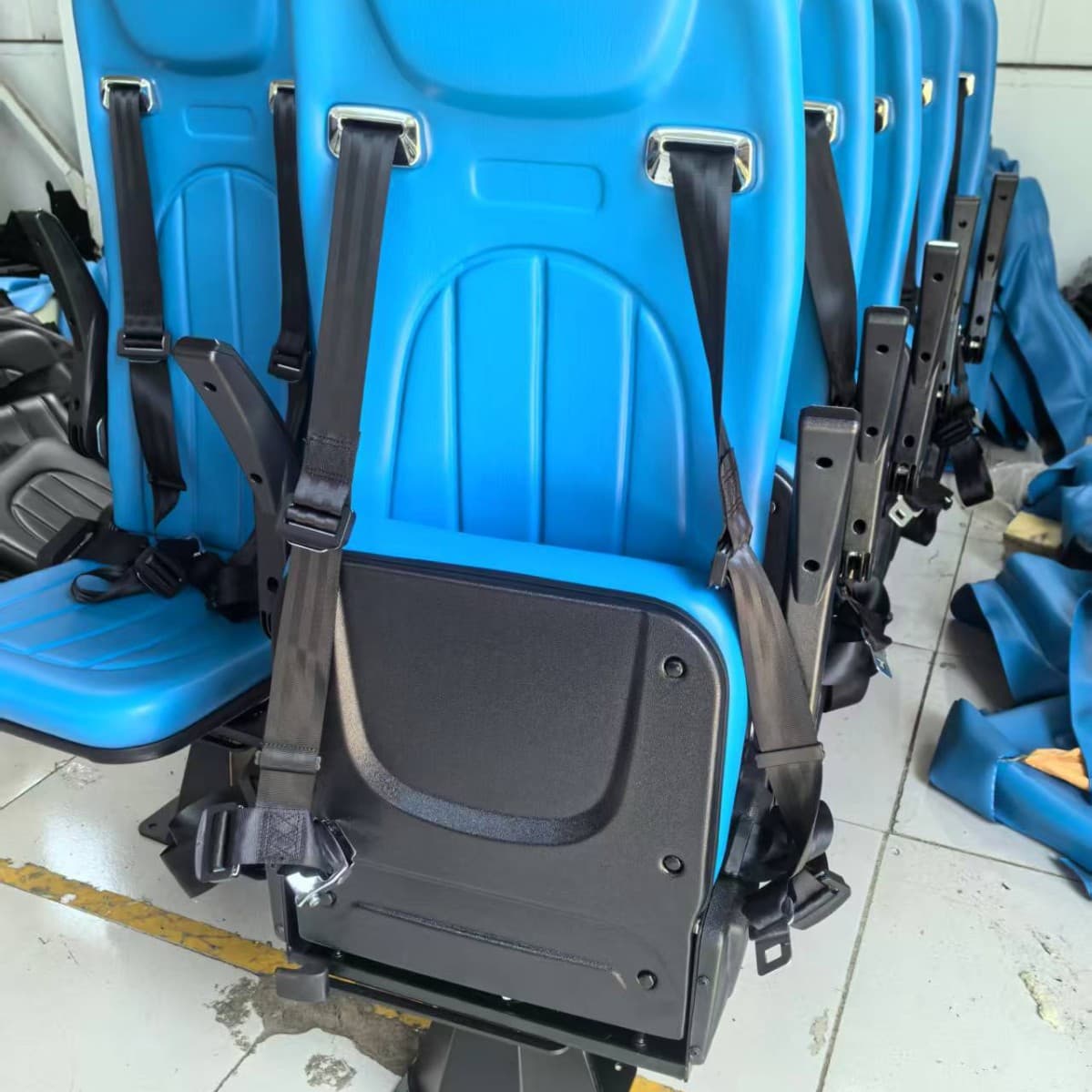 Ambulance Seat / Modified Vehicle Seat / Seat / Tour Guide Chair / Multi-Function Folding Chair / Custom Factory Direct