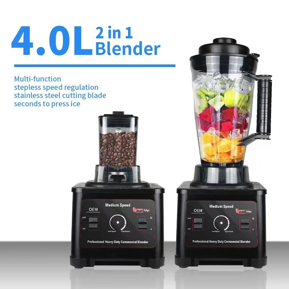 Cross-border Export Large Capacity Blender Commercial Food Processor Grinder Juicer Baby Food Maker Ice Crusher