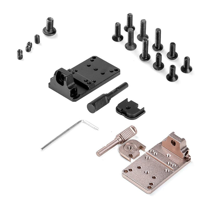 Glock Backplate Universal Adapter Plate Reflex Mount Plate Base