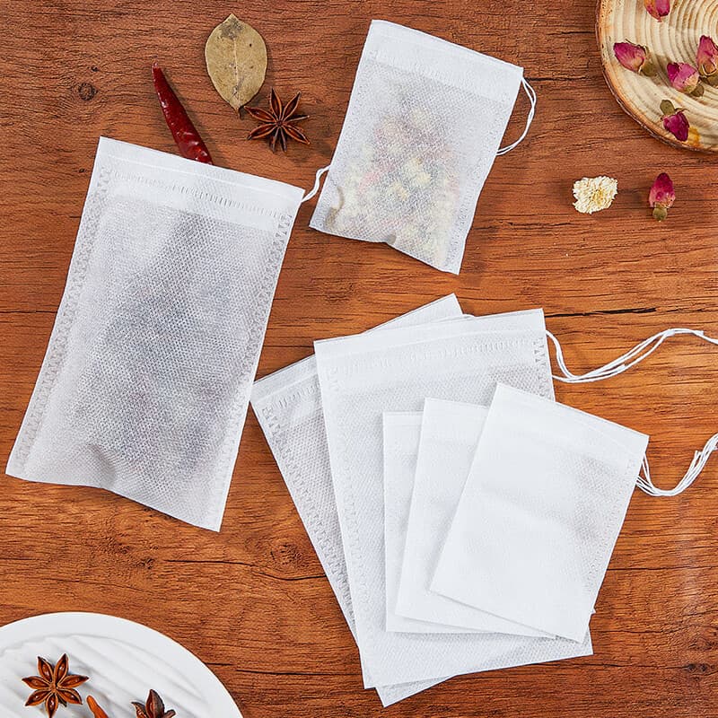 Non-woven Decoction Residue Filter Bag Drawstring Tea Brewing Bag Disposable Food-grade Seasoning Soup Residue Bag Wholesale