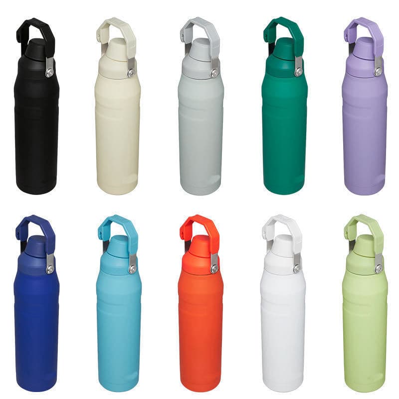 Cross-border 40oz Stanley Tumbler Outdoor Hiking Cycling Water Bottle Large Capacity Portable Sports Vacuum Bottle