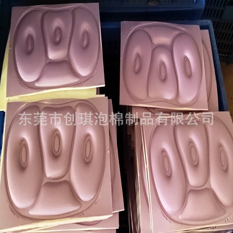 Internet-Famous Lumbar Support Backrest Adhesive Sponge Cushion, Polyurethane Slow-Rebound Memory Foam Composite Hot-Pressed Cotton Pad Manufacturer