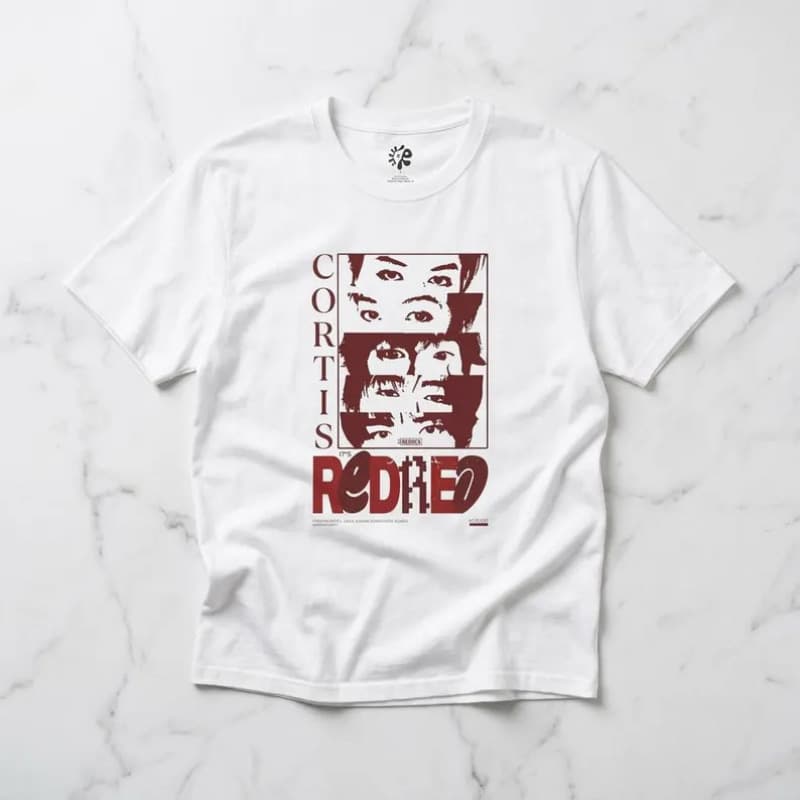 Summer 100% pure cotton short-sleeved T-shirt basic style, versatile for men and women, dropshipping Cortis Redhead