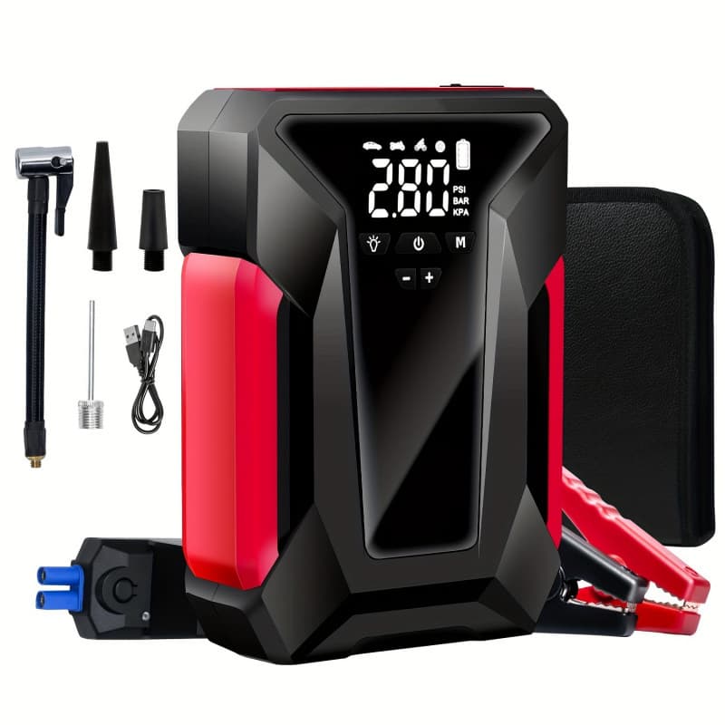 2026 New Cross-Border Car Starter 4000A 29800mAh Peak Car Battery Charger