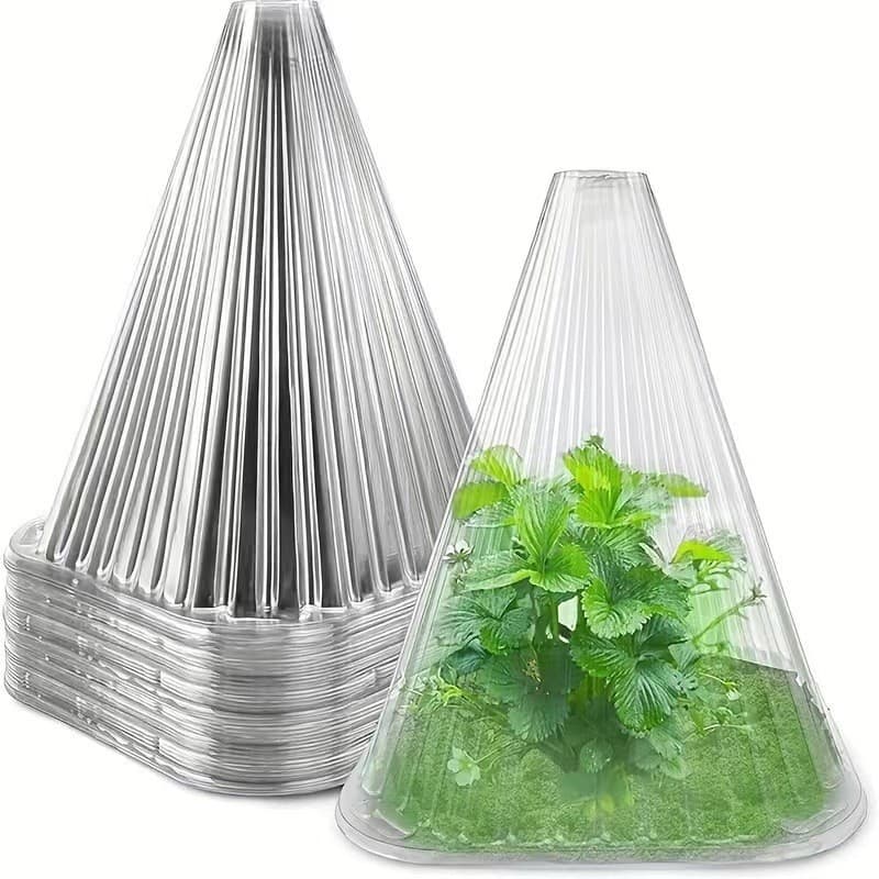 Vegetable seedlings vegetable plant greenhouse plant garden planting protective cover garden thickened seedling cover to prevent cold and frost