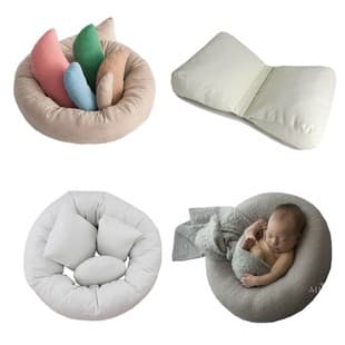Cross-border Source Children's Photography Prop Pillow, Newborn Full-Month Styling Pillow, Baby Photo Outfit Accessory