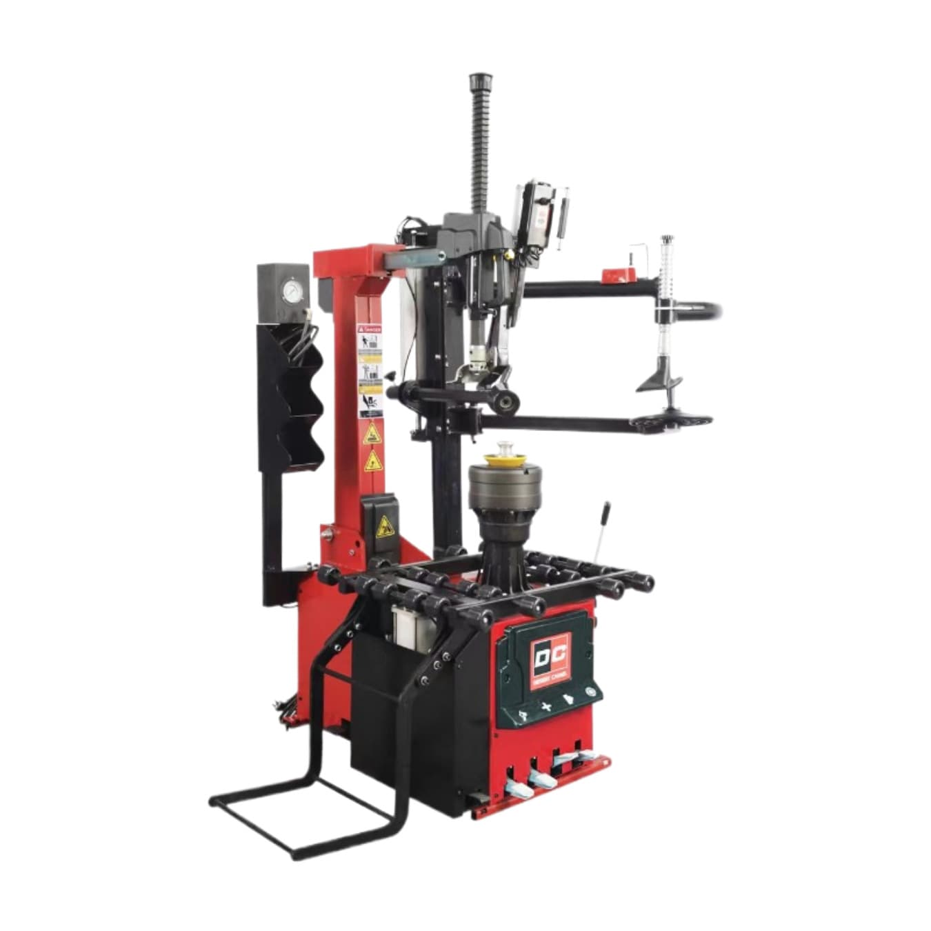 DC-808 Fully Automatic Tire Demounting Machine Car Tilting Tire Mounting and Dismounting Machine Large Tire Demounting Machine