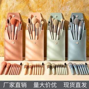 New Mini 8-Piece Makeup Brush Set Eyeshadow Brush Blush Brush Makeup Tools Portable for Beginners
