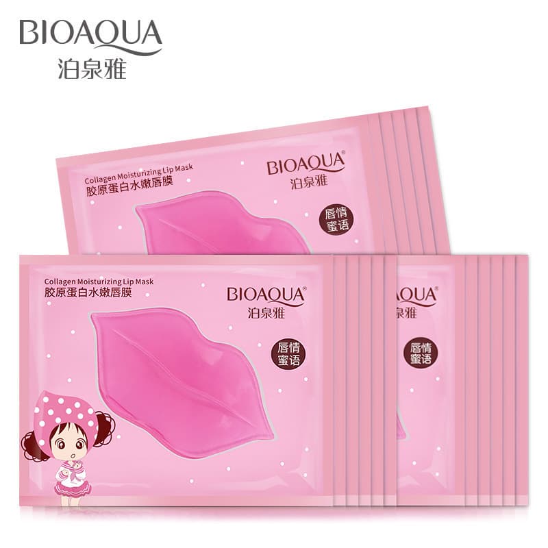 Bioaqua Collagen Moisturizing Lip Mask, Lip Care and Skincare Products, Wholesale in Chinese