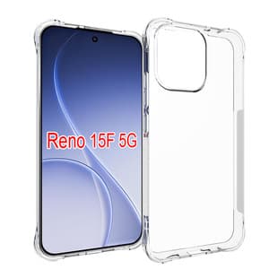 For OPPO Reno 15F 5G Phone Case Cover TPU Soft Gel Alpha Large Cutout Drop-Proof Case
