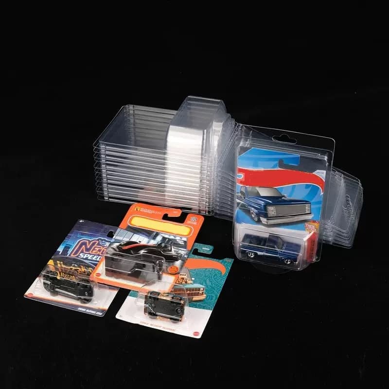 Matchbox Hot Wheels Mattel Car Culture Transport Fleet Set Carded Blister Protective Case