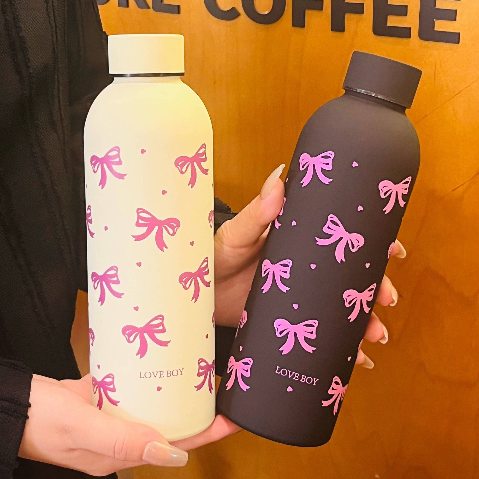 New Stylish Portable Water Bottle, Simple Large Capacity for Men and Women, Students, Campus, Office, Outdoor Portable Thermos Cup