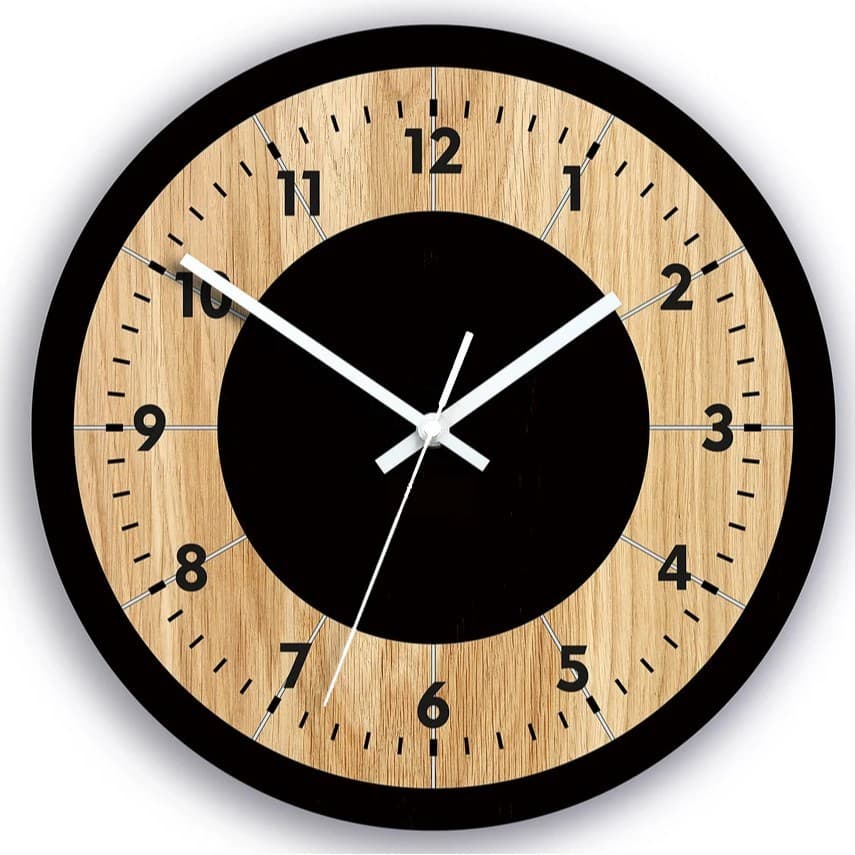 TEMU Wood Wall Clock Amazon Source SHEIN Wall Clock TIKTOK Clock AliExpress Cross-border Wall Clock