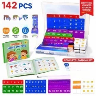 Magnetic Phonics Tiles Set Magnetic Phonics Alphabet Tiles Set Children's Phonics