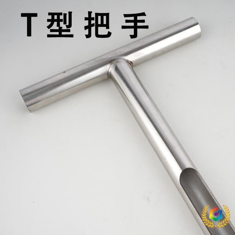✅ Sampling Probe 304 T-type Pointed Sampler, Thickened Sampling Shovel Tube, Stainless Steel Mineral Powder Solid Powder Long Groove Particle