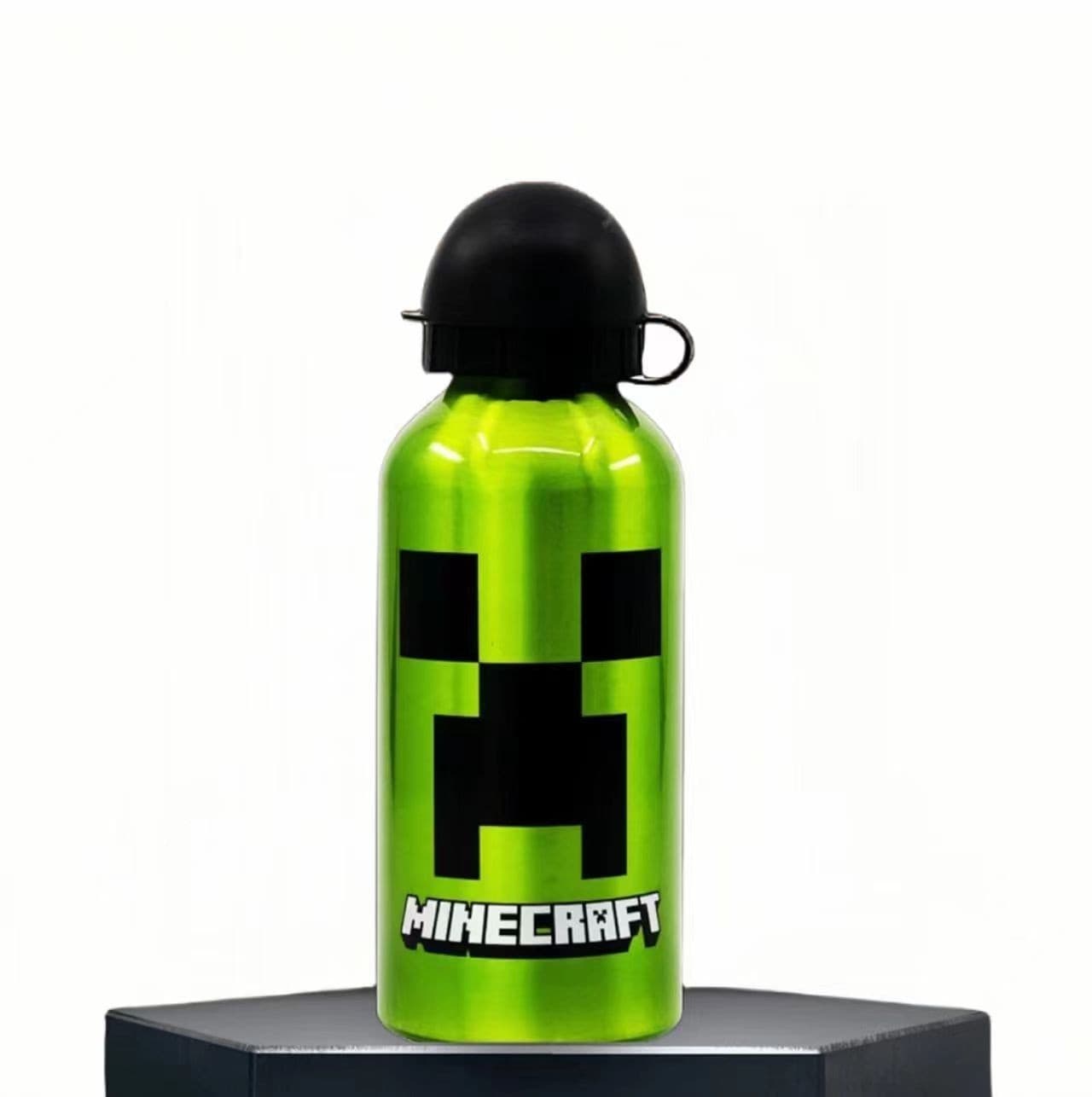 Minecraft Game Peripheral Creeper Aluminum Ultra-Light Sports Bottle Children's Cartoon Water Cup Lightweight and Portable