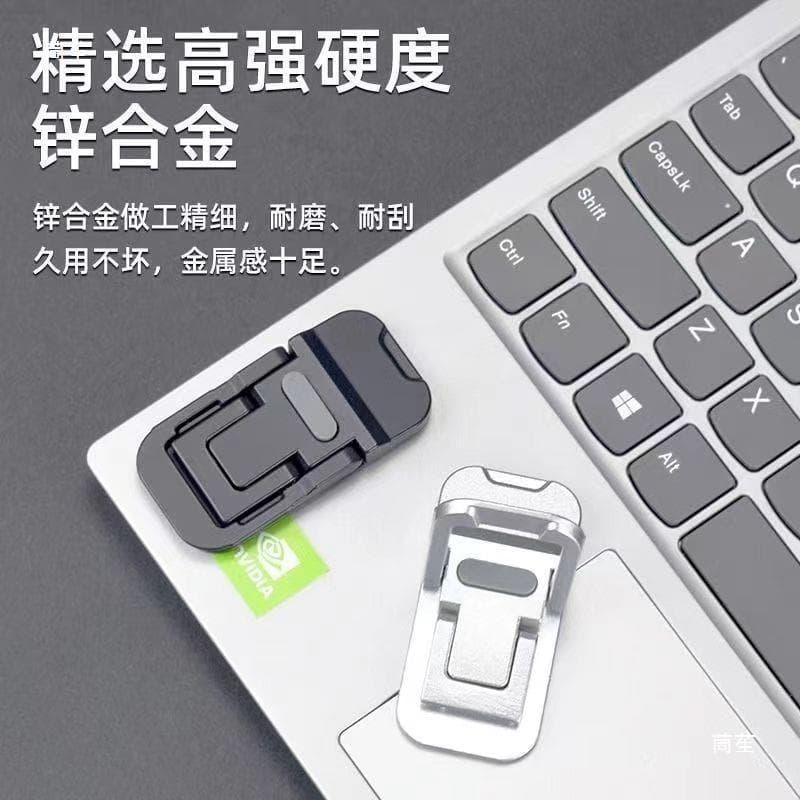 Cross-border computer stand, foldable aluminum alloy laptop cooling stand, portable adjustable laptop stand