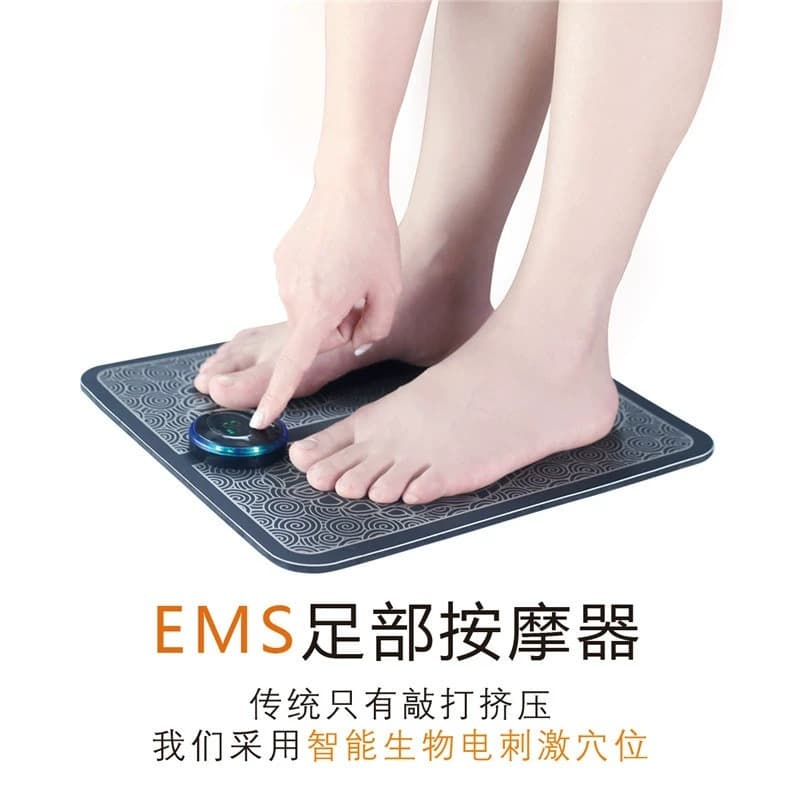 EMS Foot Massage Mat Pulse Smart Massage Pad Foot Therapy Machine Home Use Foot Massage Mat