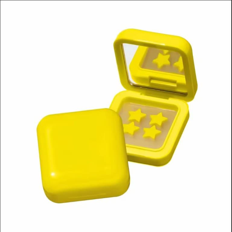 Amazon Hot Selling Makeup Mirror Box Acne Patch Lightweight Isolation Protection Concealer Patch Colorful Hydrocolloid Star Acne