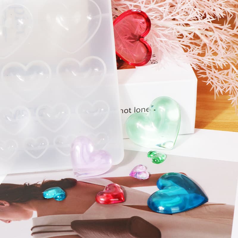 New diy love patch glue mold love door curtain jewelry silicone mold hot sale on Amazon