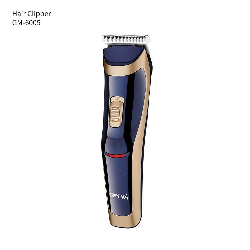 Cross-border hot model GM6005 electric hair clipper, rechargeable and plug-in low-noise electric clipper, GM home electric clipper