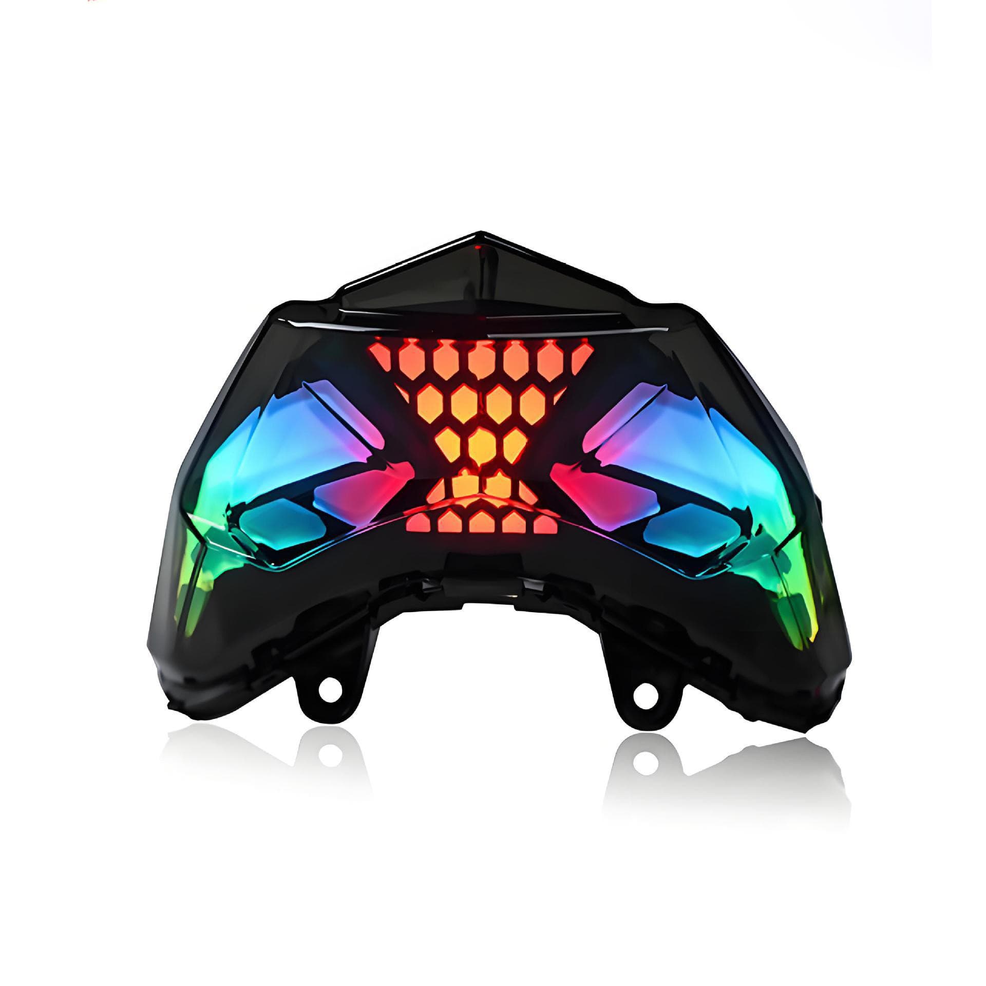 Motorcycle Tail Light for 15-17 CLICK/VARIO125 Modified RGB Tail Light Rear Running Light Factory