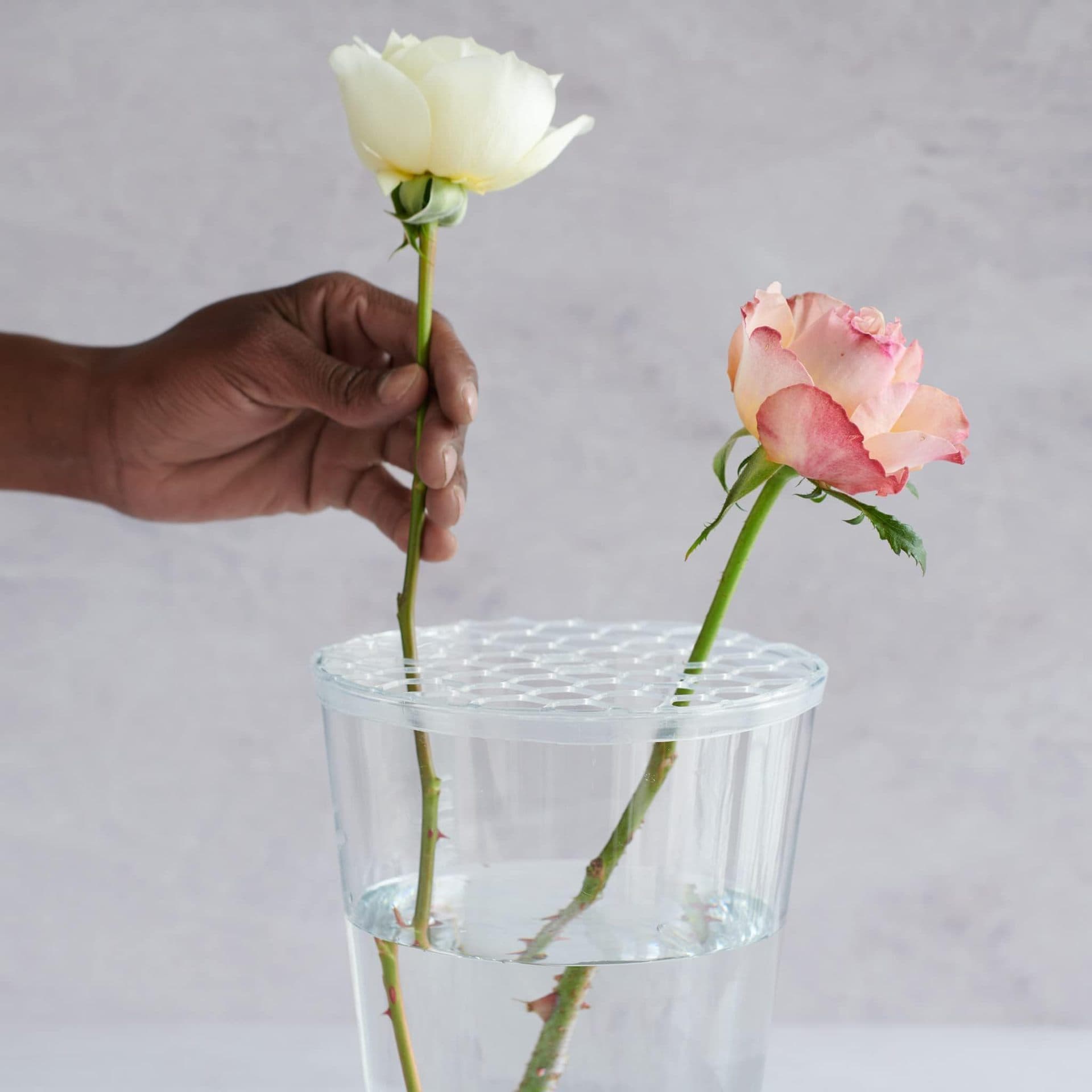 flower holder Arranger Amazon Silicone Flower Arranger Vase Cover Flower Arranging Grid