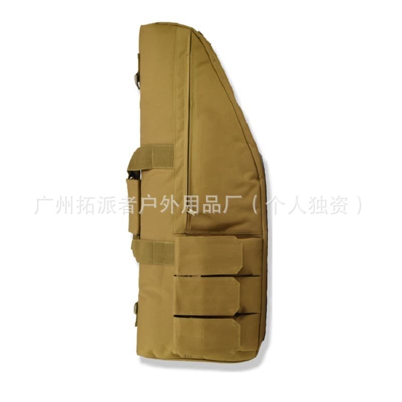 Amazon's popular outdoor multi-functional 70cm gun bag fishing bag tactical camouflage slanted shoulder waterproof handbag