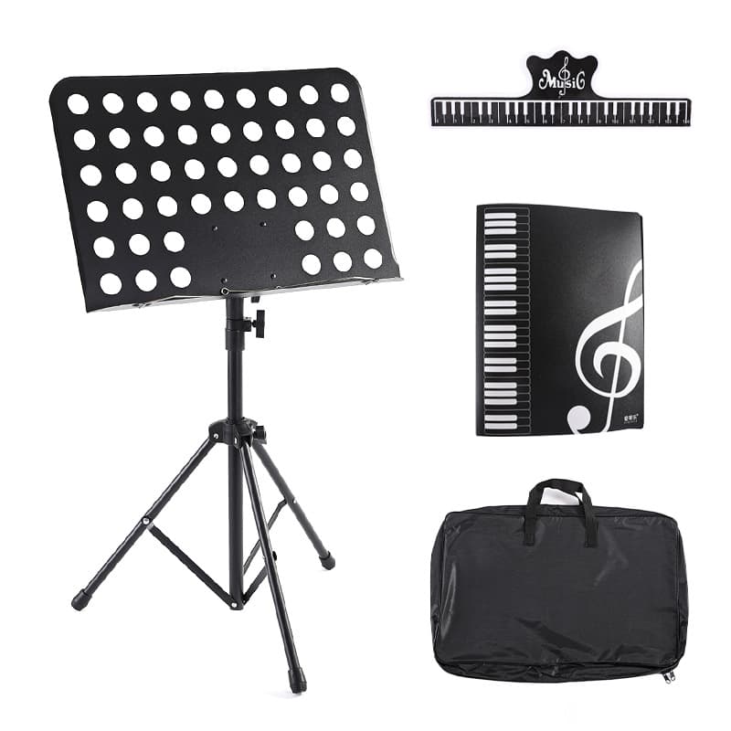 Amazon Hot Selling Violin Guzheng Music Stand Adjustable Sheet Music Stand Portable Professional Music Stand