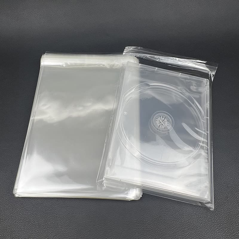 14mm DVD Case Dust Bag, Blu-ray Case Outer Bag, CD Case Self-Sealing Bag, Packaging Bags for Disc Cases, Approximately 200 Pieces