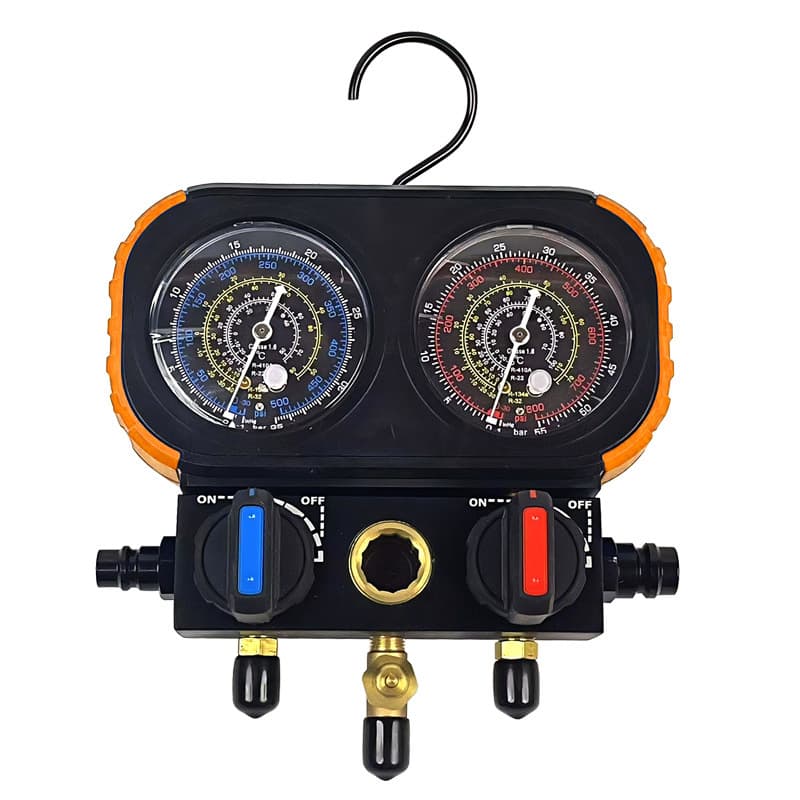 Car air conditioner fluoride meter R134a refrigerant filling meter household pressure gauge R22R410 fluoride tool