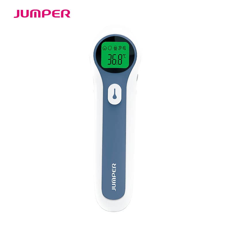 JPD-FR300 Dual-Mode Forehead Thermometer Ear Thermometer Temperature Measurement for Adults and Children Infrared Forehead Thermometer