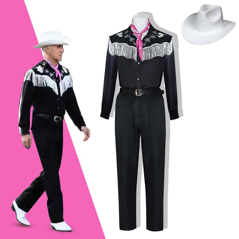 2023 Barbie Movie Cosplay Costume, Barbie Ken Cosplay Stage Performance Outfit