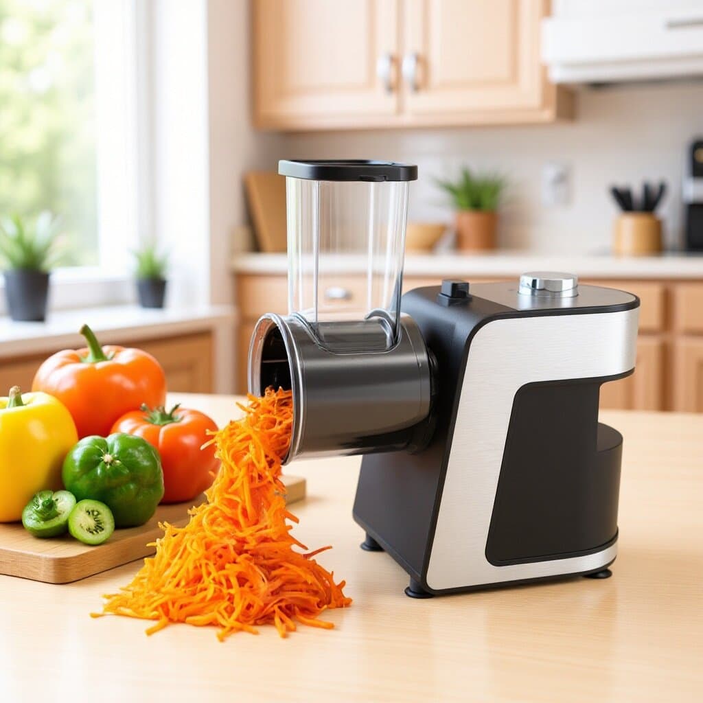 Foreign trade cross-border multifunctional vegetable cutter potato vegetable shredding and slicing nut grinder electric vegetable cutter cooking machine