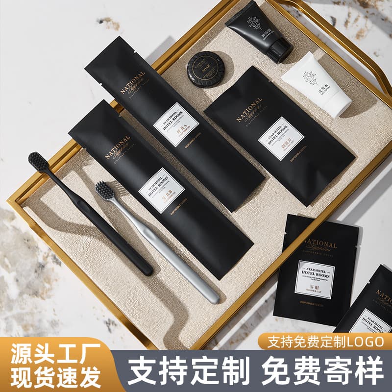 Hotel disposable toiletries, inn disposable toothbrush and toothpaste set, homestay dental kit wholesale