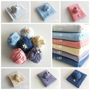 New Children's Photography Theme Blanket Studio Style Background Newborn Photo Prop Full Set Wrap Blanket