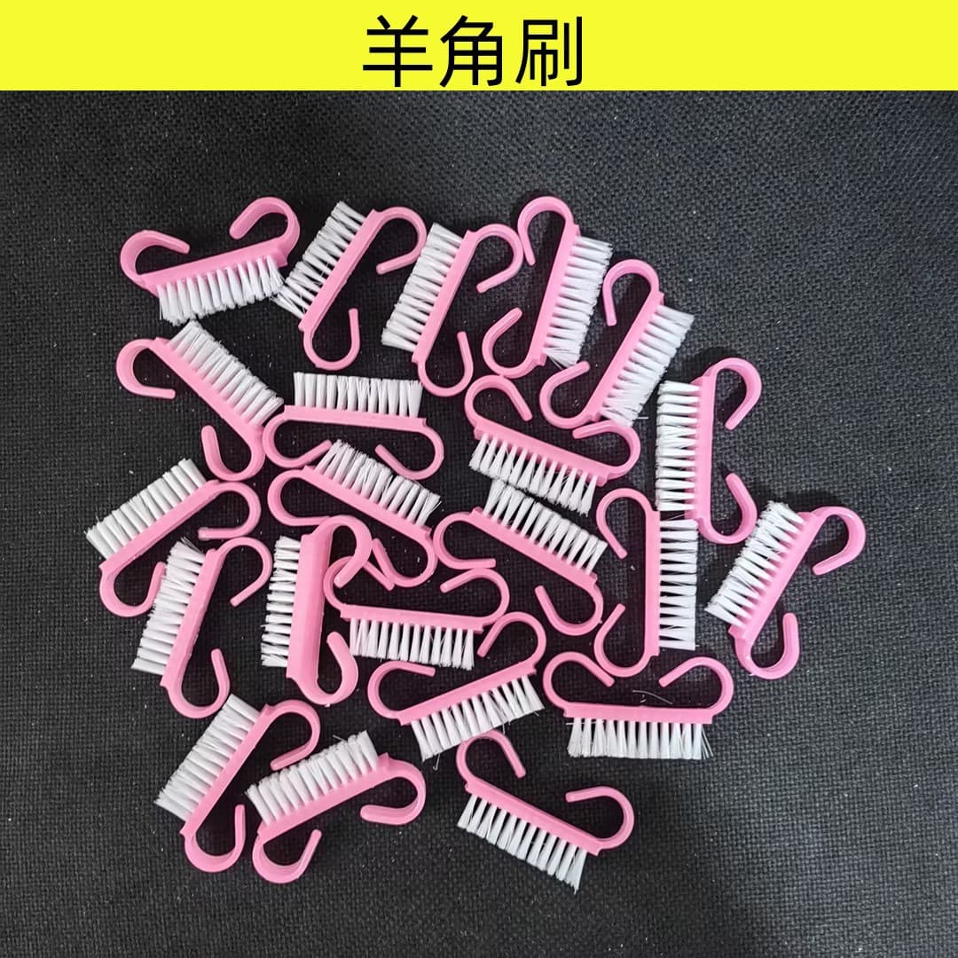 Wholesale Nail Art Cleaning Brush Nail Brush Goat Horn Brush Dust Brush Powder Brush for Nail Salon Small Brush