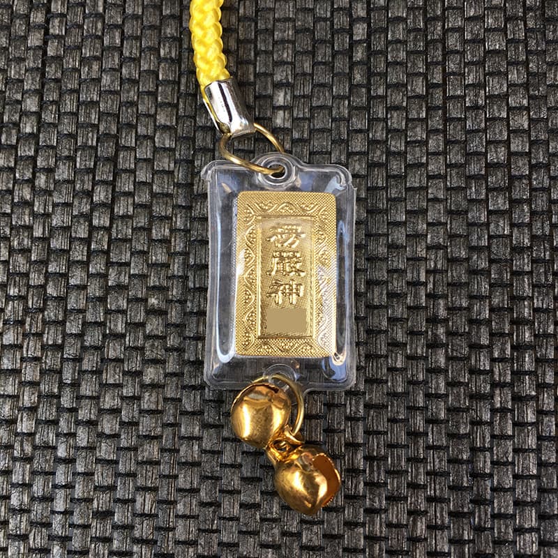 [Honghui] Factory Wholesale Scenic Spot Gold Foil Phone Charm Pendant Travel Souvenir Model 044