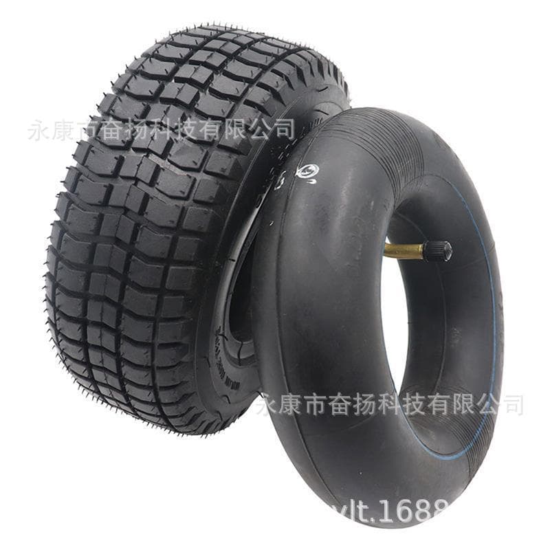 Thickened Wear-Resistant 9x3.50-4 Inner and Outer Tires for Mobility Scooters and Electric Vehicles, 9-Inch Tire