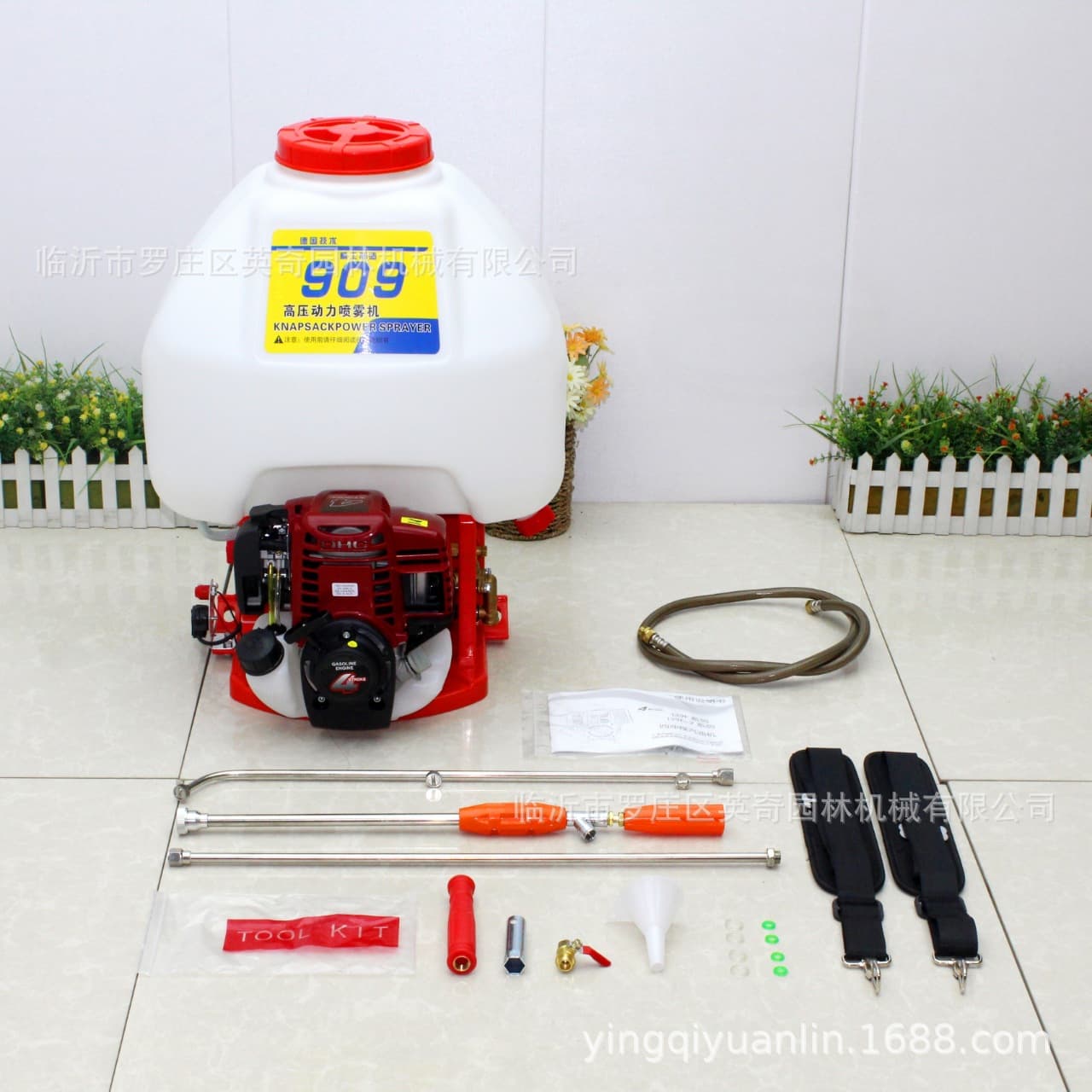 909 Sprayer GX35 High Pressure Sprayer Four-stroke Knapsack Motorized Sprayer Disinfection Machine 30L