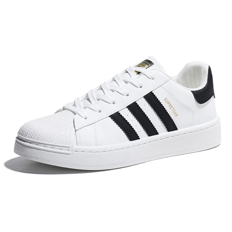New Men's Shell Toe White Shoes Unisex Trendy Versatile Casual Sports Sneakers Breathable Shell Fashion Shoes
