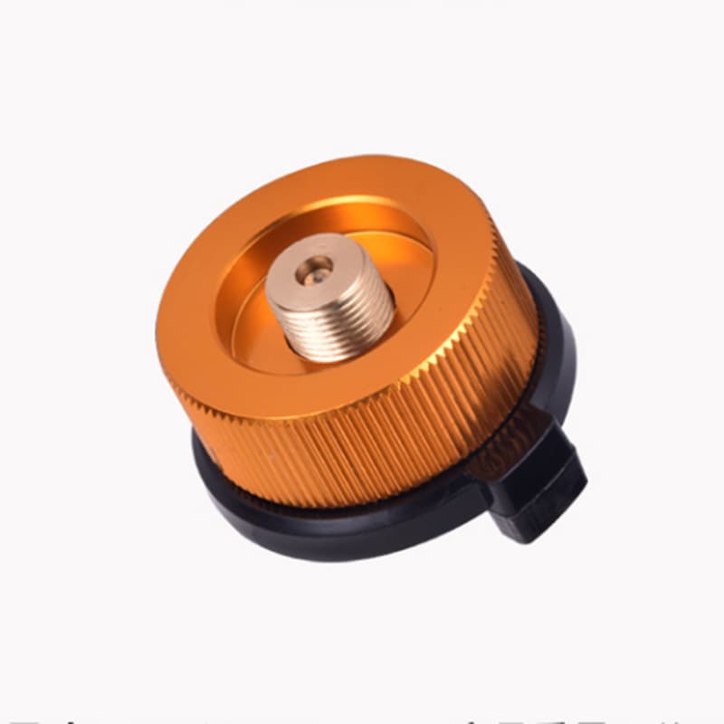 Outdoor Gas Burner Torch Adapter, Butane Gas Canister to Propane Cylinder Converter Connector
