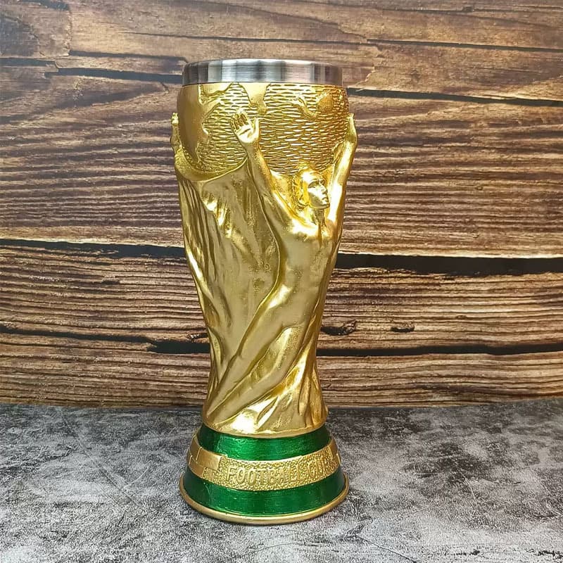 Cross-border New Product World Cup Shape Beer Mug 2026 USA-Canada-Mexico World Cup Hercules Mug